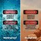Signmission Smoking In Designated Areas Only Bilingual, 7 in W x Rectangle, Vinyl Decal OS-2PACK-DS-D-710-VS-1574 - alternate 5